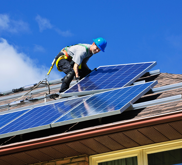 Installation de panneaux solaires à Chaponost, BEnergies